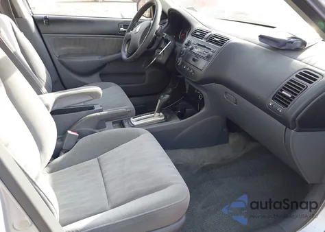 2005 Honda Civic Lx из США, поврежденный, VIN 2HGES16655H563745